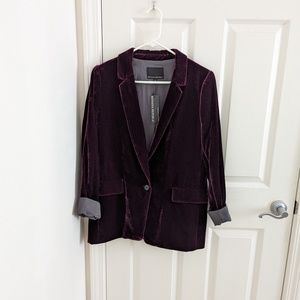Banana Republic Velvet Blazer, 10